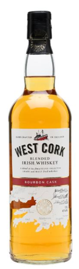 Image sur West Cork Bourbon Cask 40° 0.7L